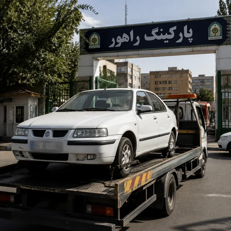 راهنمای سریع مراحل ترخیص خودرو از پارکینگ