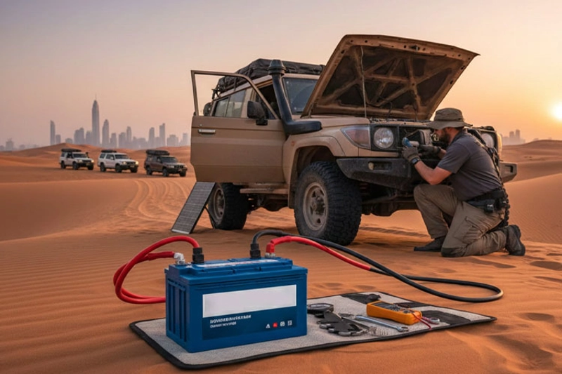 انواع باتری مناسب خودروهای آفرود و SUV | باتری برای خودروهای آفرود